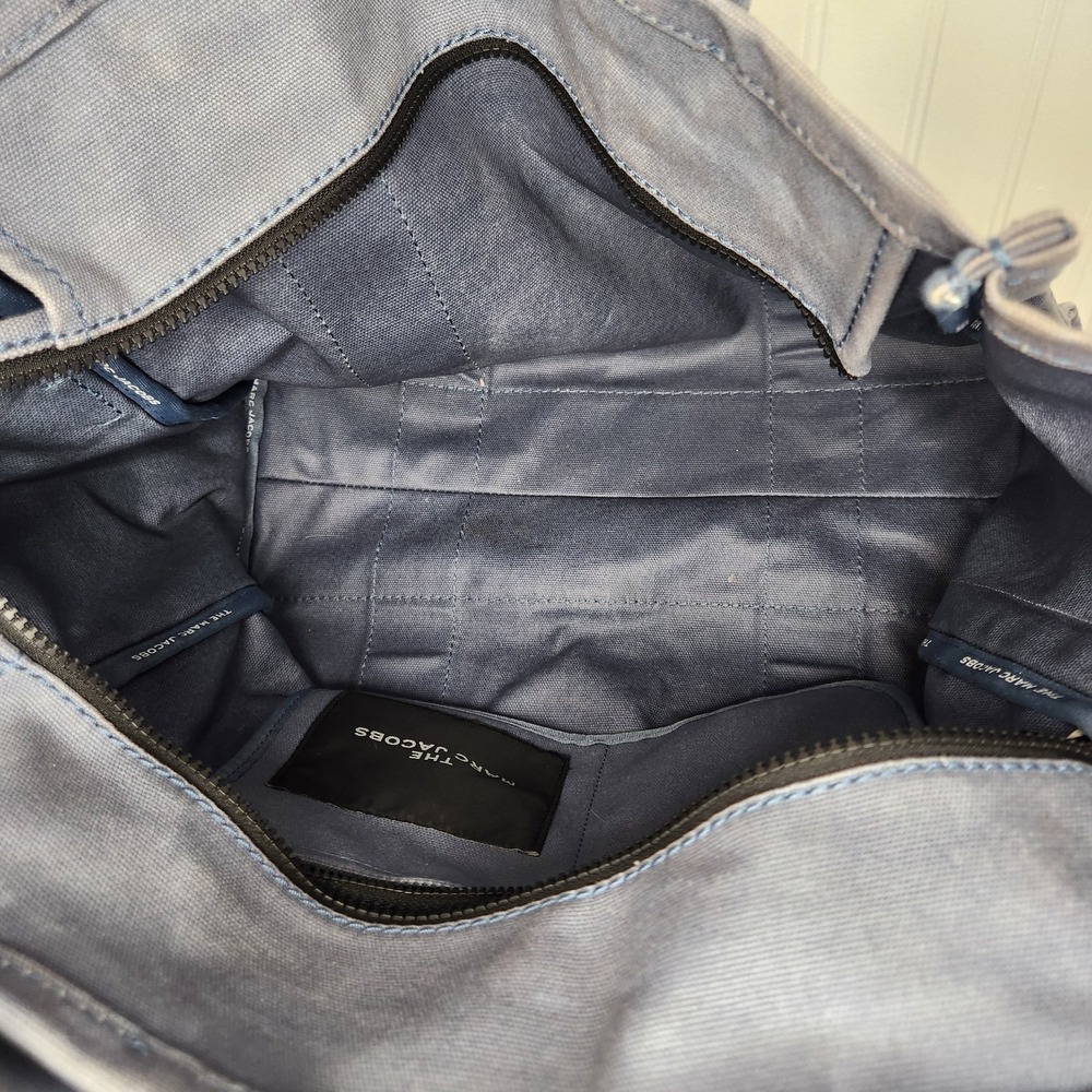 Marc Jacobs the Large Tote Bag M0016156-481 - Blue Shadow - Picture 14 of 16